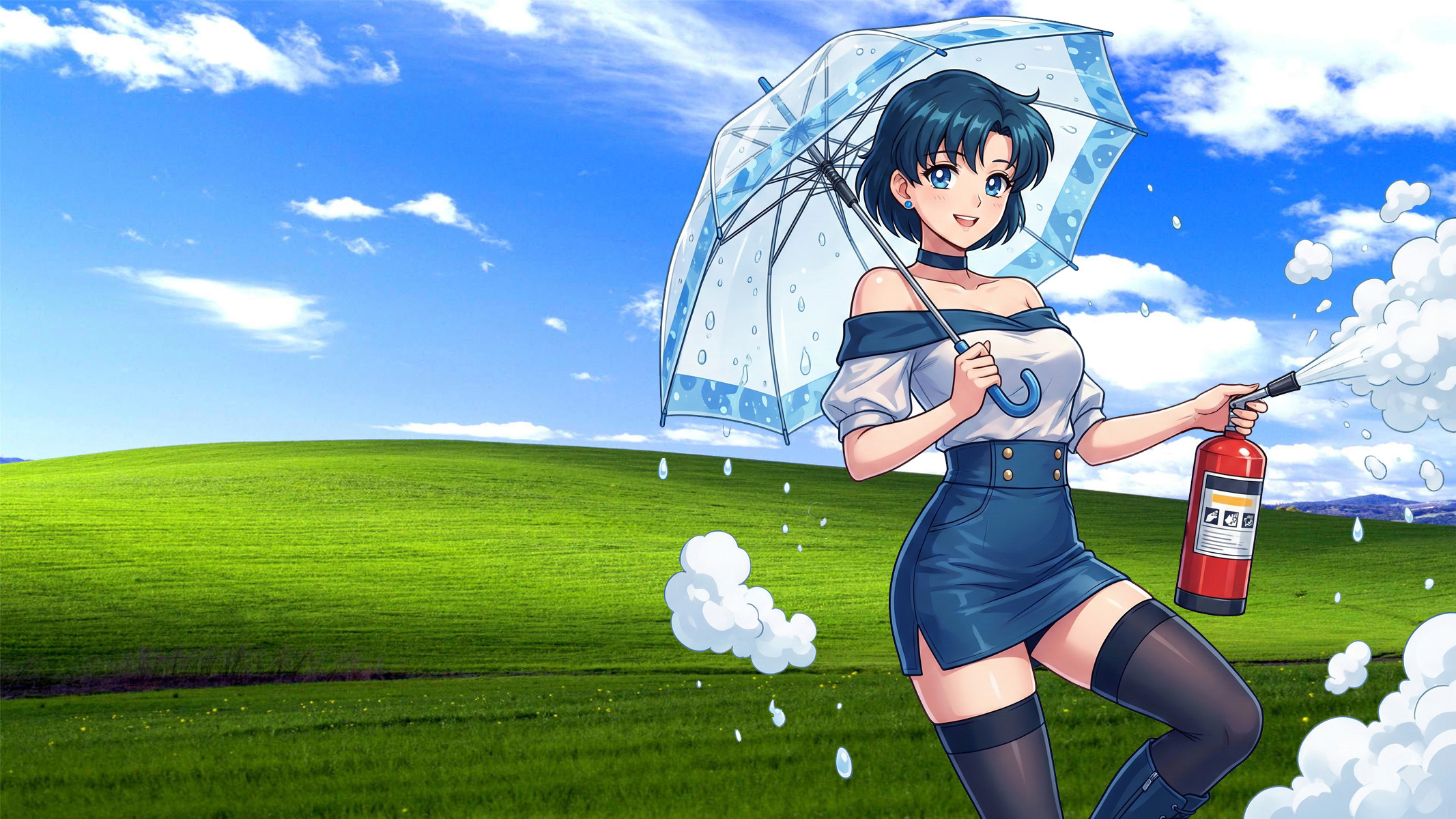 Internationaler Tag des Feuerlöschers / Regenschirm-Tag