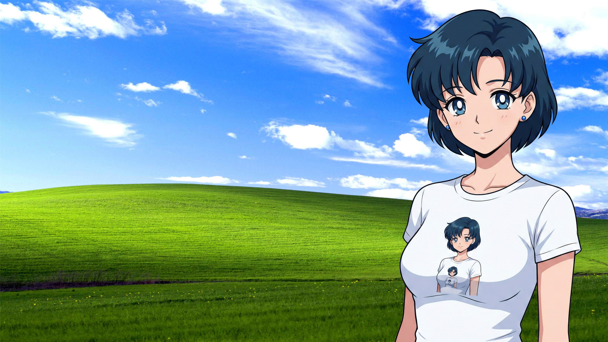 Tag des weißen T-Shirts